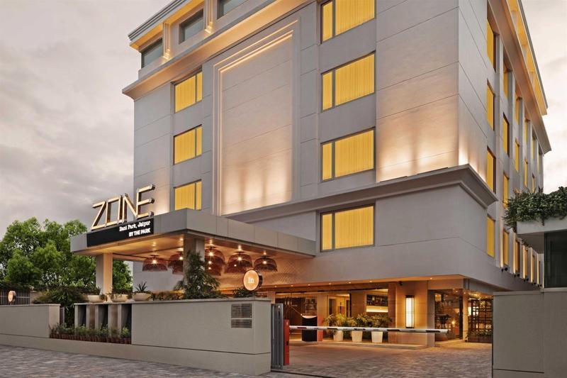 Zone By The Park , Bani Park Jaipur Hotell Exteriör bild
