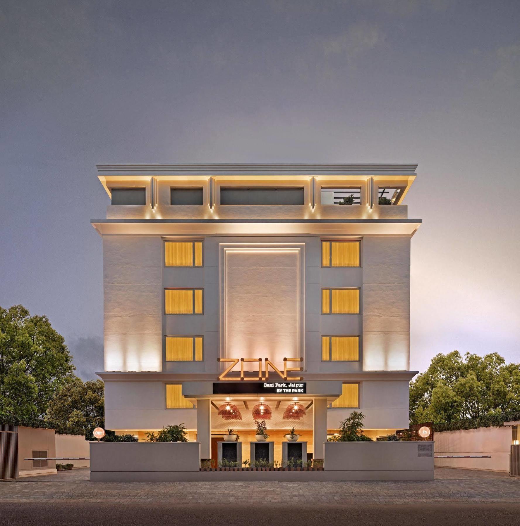 Zone By The Park , Bani Park Jaipur Hotell Exteriör bild